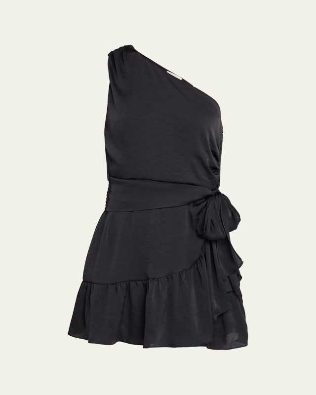 Harrison Asymmetric Mini Dress